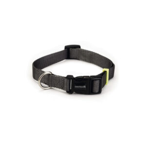 Beeztees Nylon Collar Uni Dark Grey