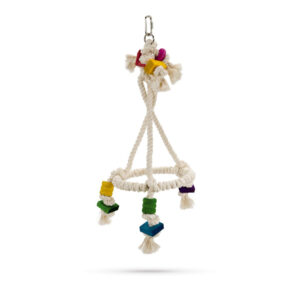 Beeztees Cotton Bird Toy Swiggy 56cm