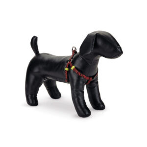 Beeztees Nylon Harness Scribbles Black
