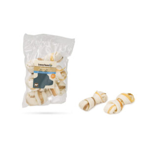 Beeztees Cul Knotted Bone Salmon 13cm 3pcs 50-60g