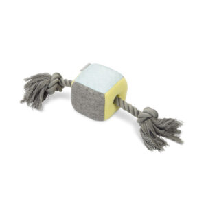 Beeztees Puppy Cube+Rope Kubi 35x8x8cm