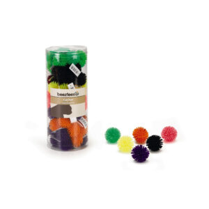 Beeztees Rubber Spike Ball Assorted