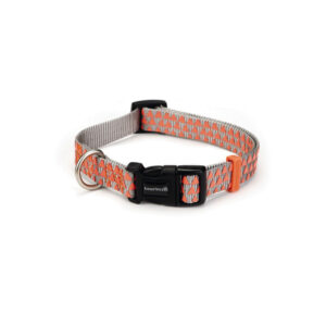 Beeztees Nylon Collar Triangle Light Grey
