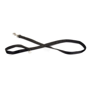 Beeztees MacLeather Leash Black 2.5x120cm