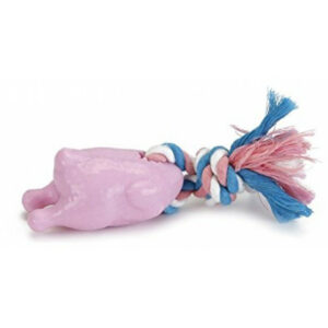 Beeztees TPR Dog Toy Roaster Pink 16cm
