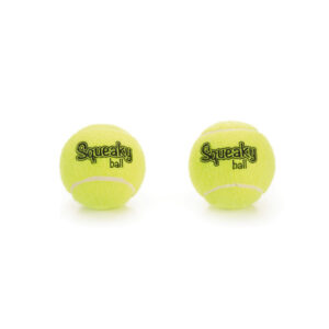 Beeztees Tennis Ball With Squeaker 2pcs 8cm
