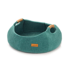 Beeztees Textile Cat Restbed Minoq Turquoise 43.5cm