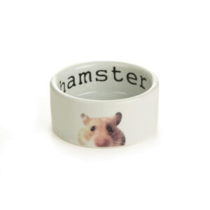 Beeztees Snapshot Hamster Bowl Ceramic 7.5x4cm
