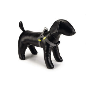 Beeztees Nylon Harness Uni Dark Grey 46-75X2cm