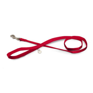 Beeztees MacLeather Leash Red 20x120cm