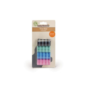 Beeztees Refill Poop Bags Stripes 4x 20pcs