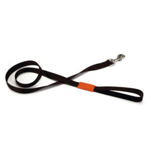 Beeztees Nylon Leash Uni Dark Brown 120x2.5cm