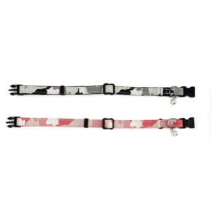 Beeztees Nylon Cat Collar Camouflage Pink 1x21-32cm