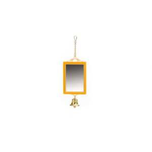 Beeztees Parakeet Mirror & Bell - 12x6 cm