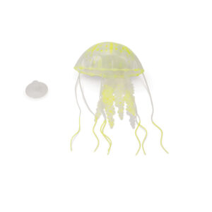 Beeztees Jelly Fish Aquarium Decoration Yellow