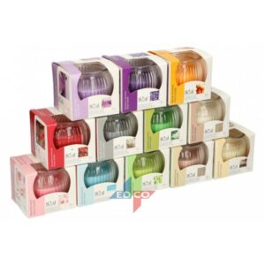 Candle Scented in glass 12ass