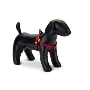 Beeztees Nylon Harness Uni Red 60-100x2.5cm