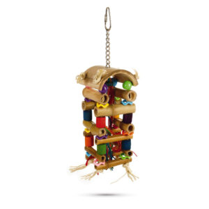Beeztees Bird Toy Tower 20cm