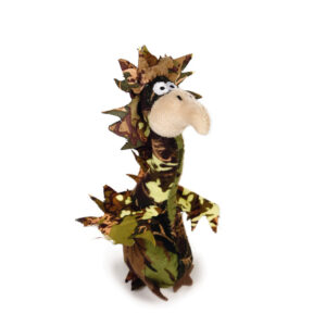 Beeztees Plush Cat Toy Duck Green 14cm