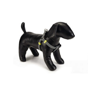 Beeztees Nylon Harness Vista Dark Grey 46-75x2cm