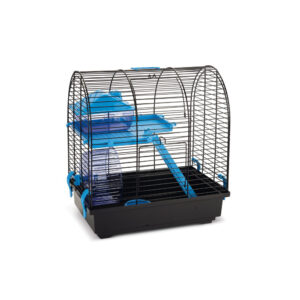 Beeztees Rodent Cage Grim 2 Black Blue 37x25x39cm