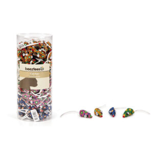 Bz Text Mouse Jolly Assorted 4.5cm 1pc