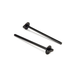 Beeztees 2 Perches of Wood+Holder 22cm Black