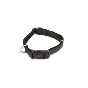 Beeztees MacLeather Collar Black 2.0x35-50cm
