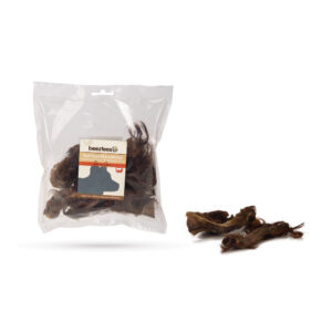 Beeztees Beef Head Skin with Hair Dog Snack
