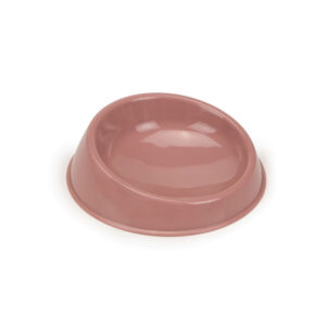 Beeztees Plastic Cat Dish Bikkie Pink