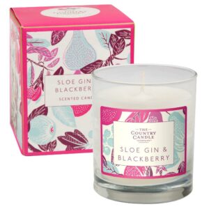 Sloe Gin & Blackberry Fragrant Orchard Glass Candle