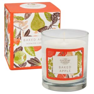 Baked Apple Fragrant Orchard Glass Candle