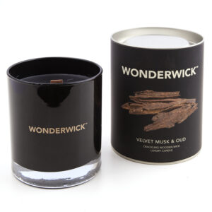 Velvet Musk & Oud Wonderwick™ Noir Candle