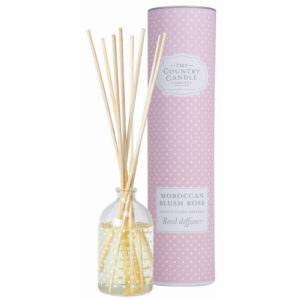 Moroccan Blush Rose Polka Dot Reed Diffuser