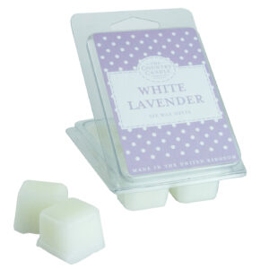 White Lavender Polka Dot Wax Melt