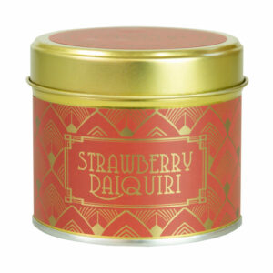 Strawberry Daiquiri Happy Hour Tin Candle
