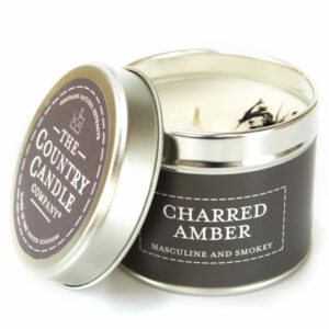 Charred Amber Pastels Tin Candle