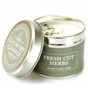 Fresh Cut Herbs Pastels Tin Candle