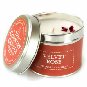 Velvet Rose Pastels Tin Candle