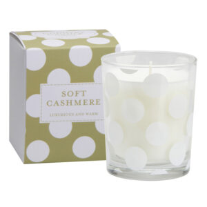Soft Cashmere XXL Polka Dot Votive Candle