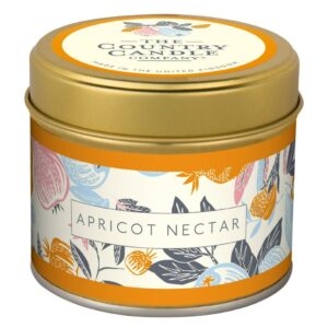 Apricot Nectar Fragrant Orchard Candle in Tin