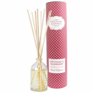 Rhubarb & Raspberry Polka Dot Reed Diffuser