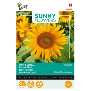 Buzzy® Sunny Flowers, Sunflower Irish Eyes Seeds