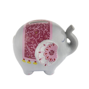 Mandala Elephant Money Box