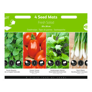 Buzzy® 4 Seed Mats Fresh Salad Collection
