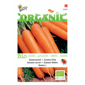 Buzzy® Organic Summer Carrots Nantes 2 (BIO) Seeds