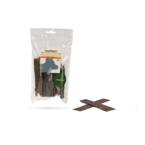 Beeztees Beef Head Skin Strips 150g