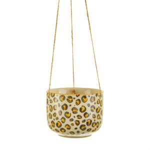 Leopard Love Hanging Planter