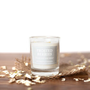 Frosted Berries Pastel Votive Candle