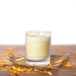 Lemon Zest Pastel Votive Candle